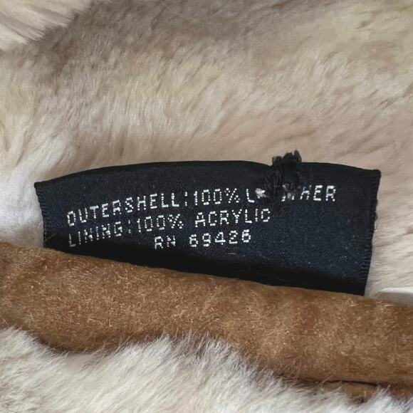 Wilson’s Leather Adventure Bound Men’s Suede Utility Jacket Coat Lined- Large - Picture 7 of 16